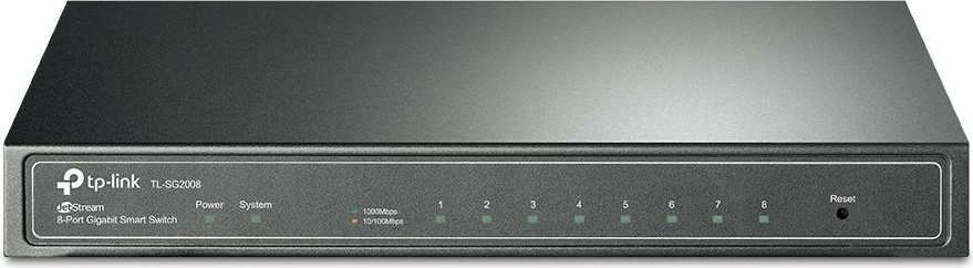 Switch TP-Link JetStream TL-SG2008, 8 porte, Gigabit Ethernet, i menaxhuar