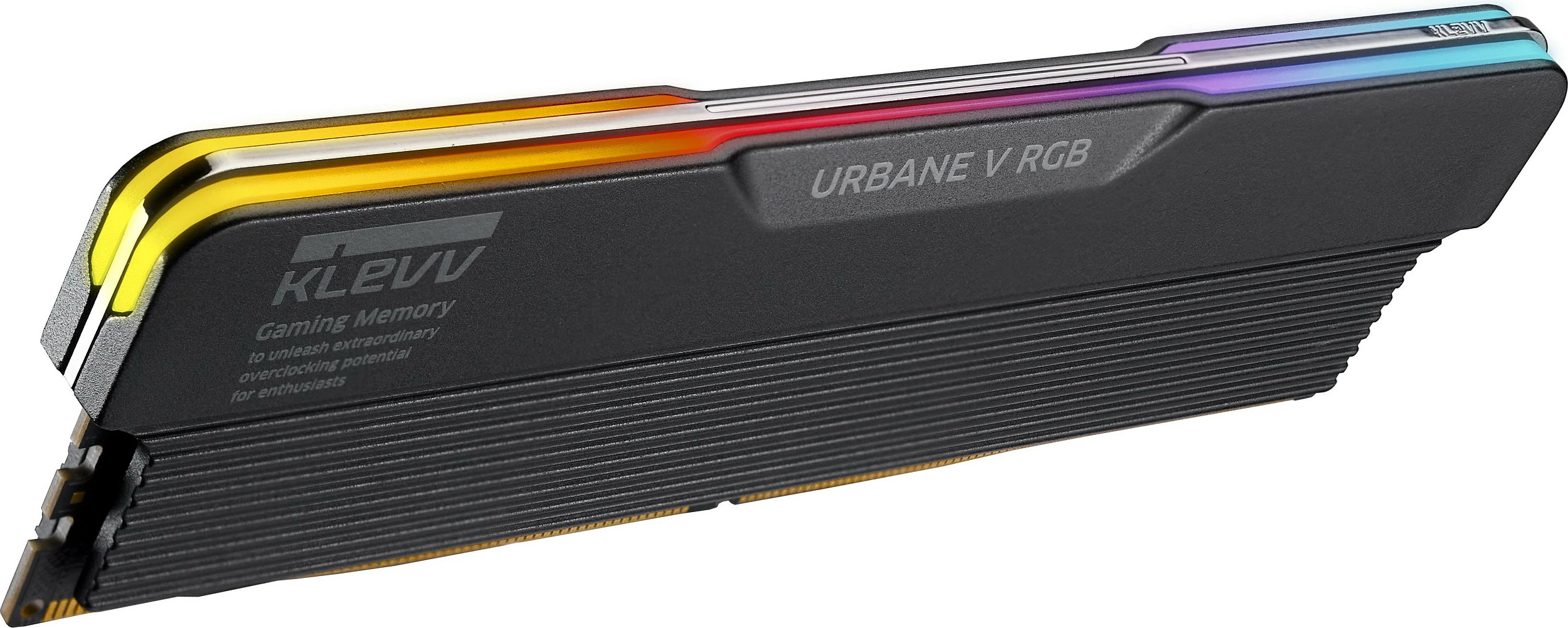 RAM Memorje KLEVV Urban V RGB 32GB (2x16GB) 6000 CL28, e zezë