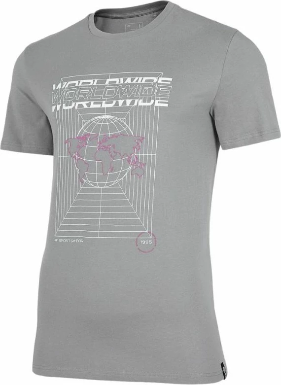 Maicë 4F për meshkuj, gri