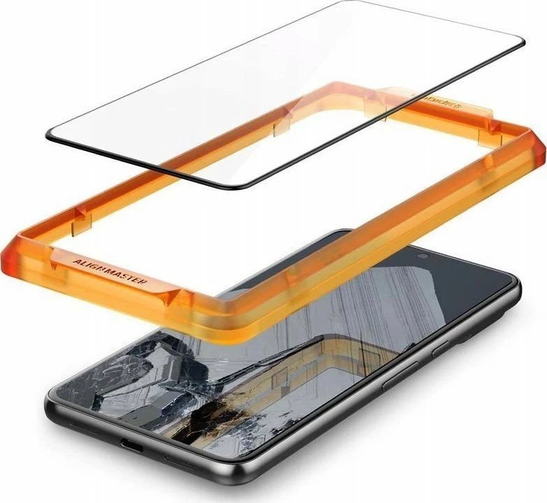 Xham i kalitur mbrojtës ekrani Spigen Glas.TR AlignMaster për Google Pixel 8 Pro, 2 copë