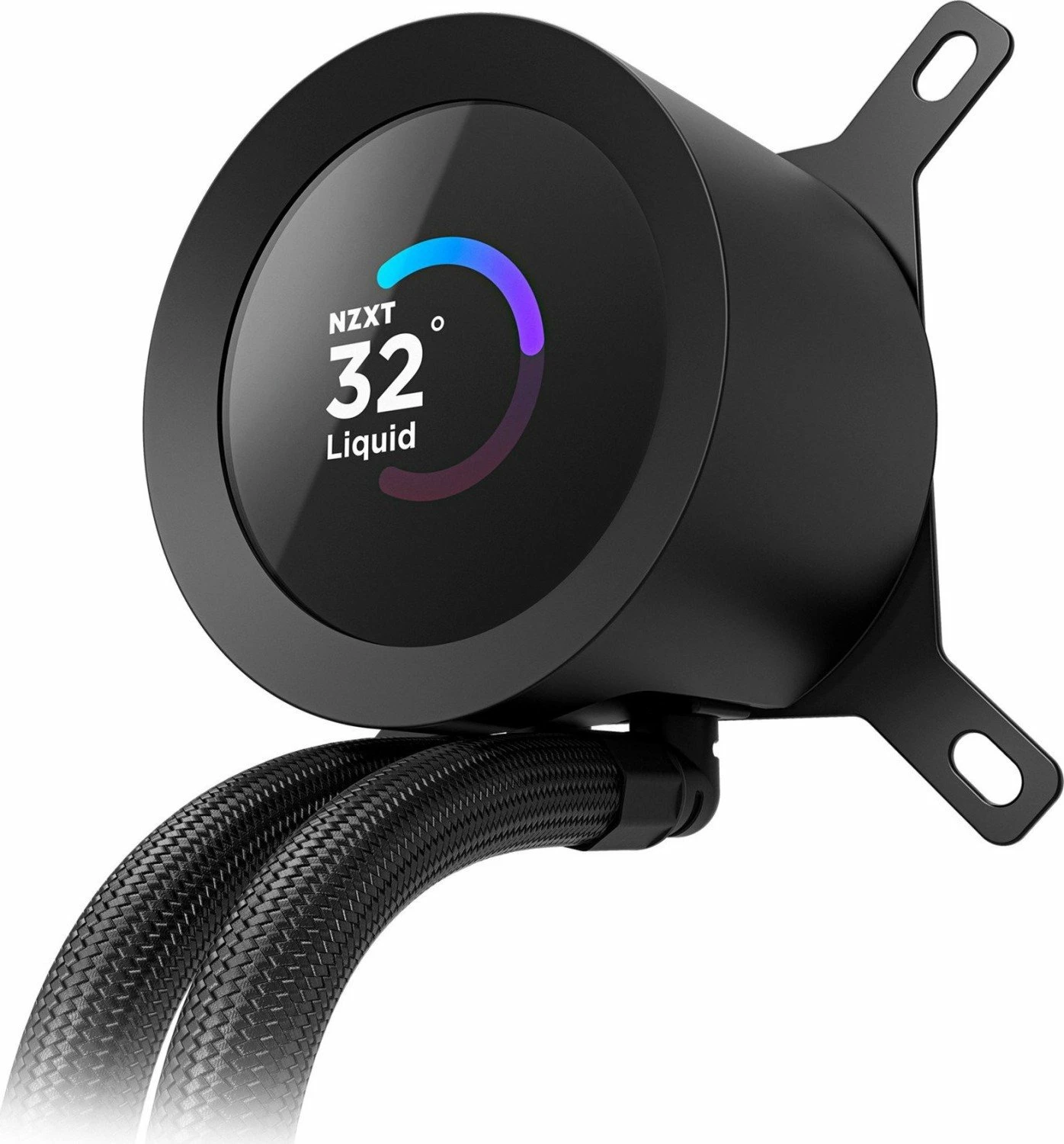 Ftohje me ujë AiO NZXT Kraken Plus 360 V2 RL-KN360-B2, radiator 360mm, LCD 1.54", 3x120mm PWM, e zezë