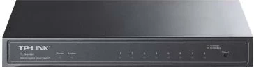 Switch TP-Link SG2008 8 porta 1Gbps, e zezë