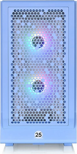 Kasë Thermaltake Ceres 330 TG ARGB midi tower, Hydrangea Blue