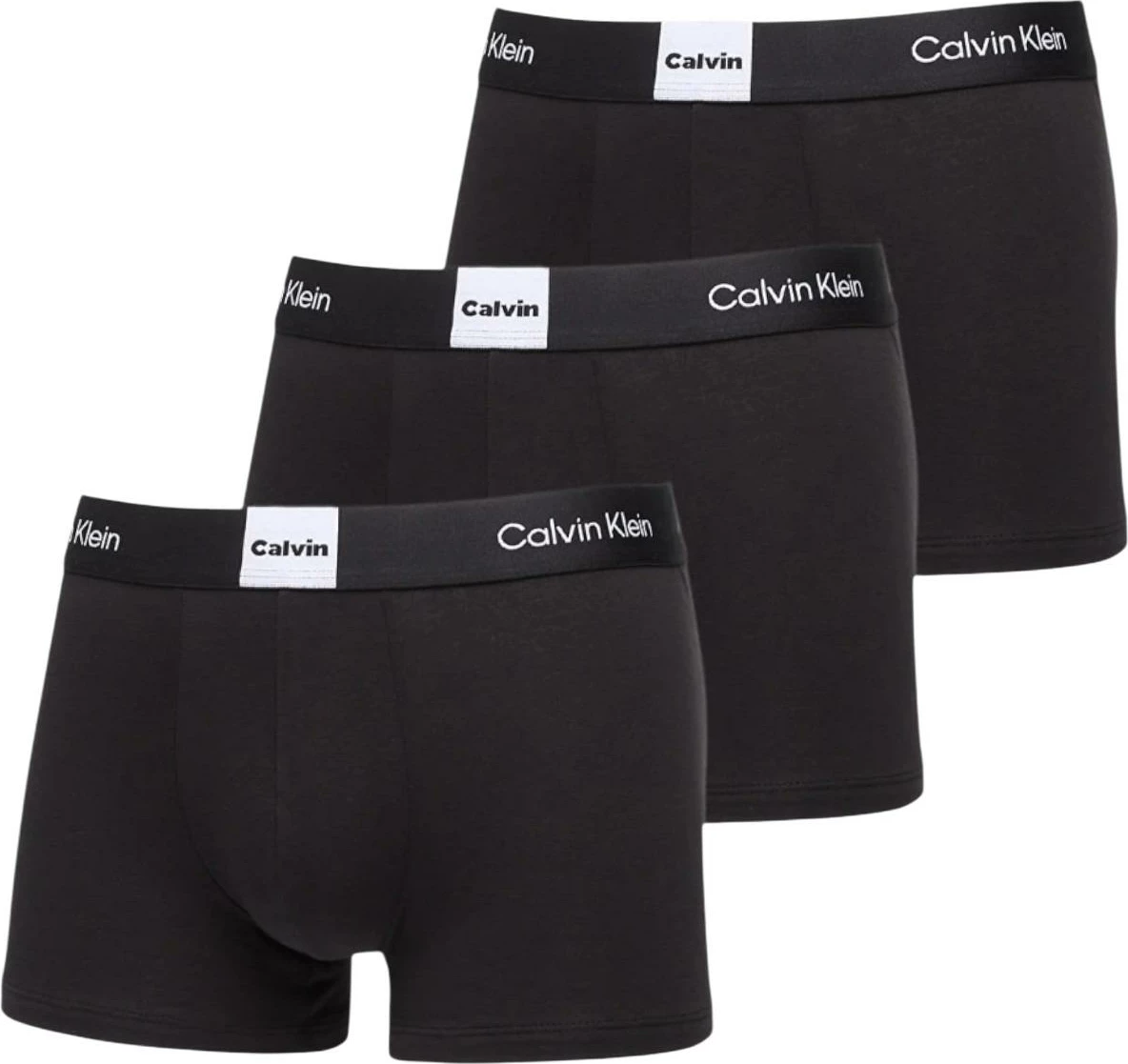 Të brendshme për meshkuj Calvin Klein Underwear TRUNK 3PK LV00NB4476, të zeza
