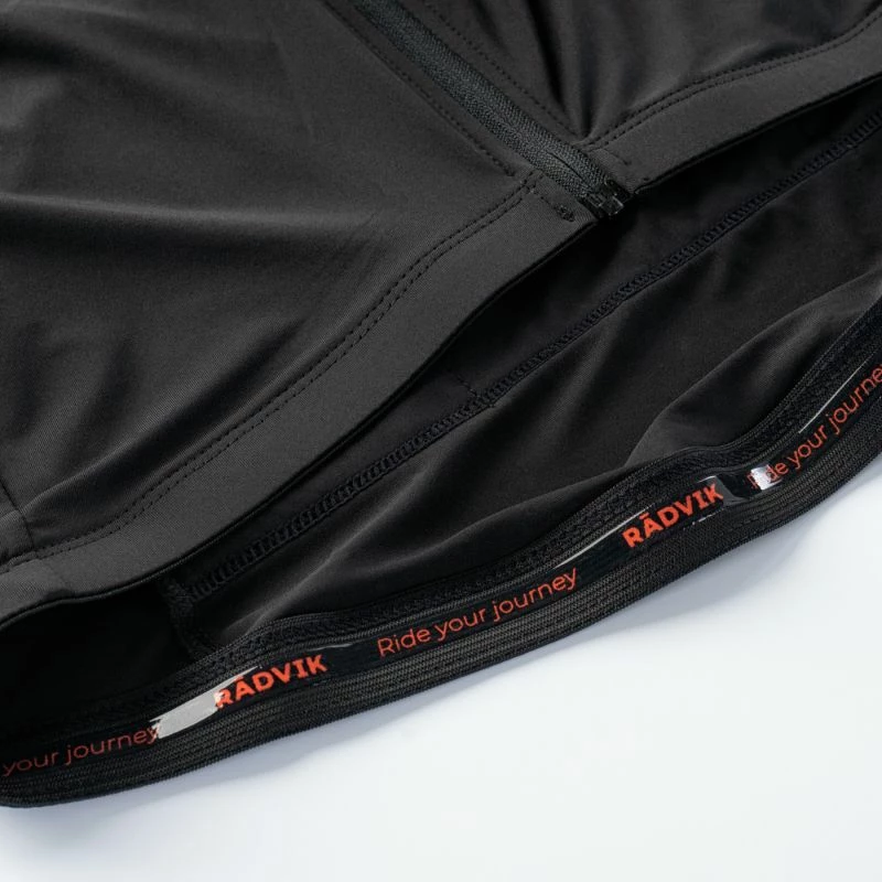 Fanellë për biçikletë Radvik për meshkuj, e zezë