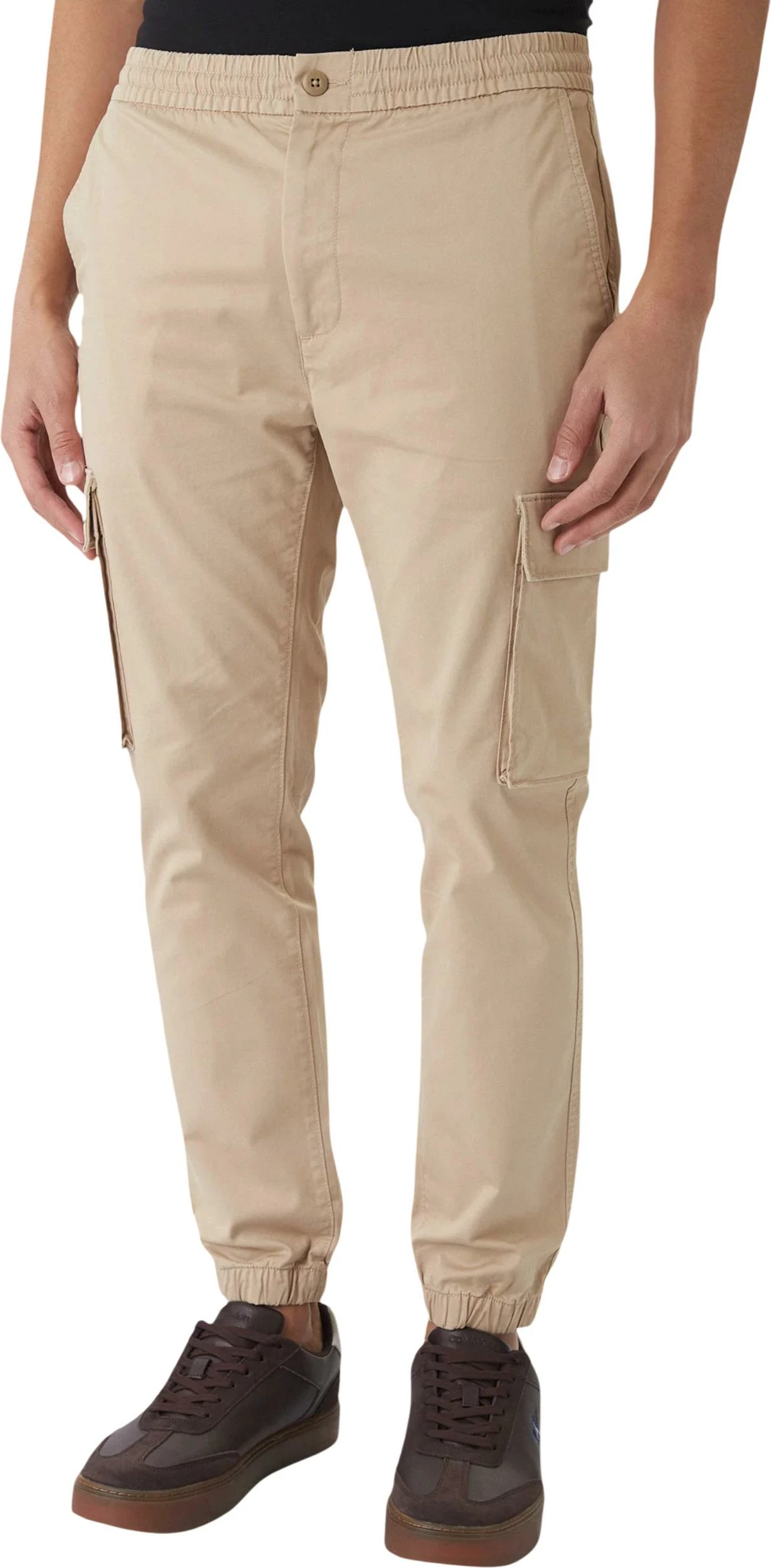 Pantallona skinny për meshkuj Calvin Klein Jeans LV04RD608G, bezhë [Madhësia: S]