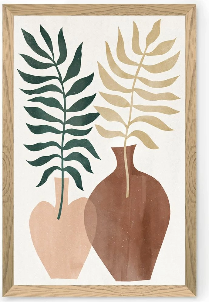Pikturë dekorative murale Wallity, Tekhammdf51, shumëngjyrëshe, 33x48cm