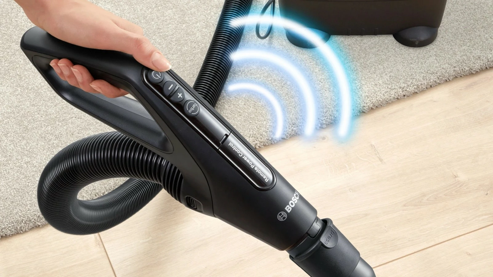 Fshesë me qese, Bosch, BGB6SIL1, ProSilence 66 dB, filtër HEPA, rreze 12 m, e bardhë