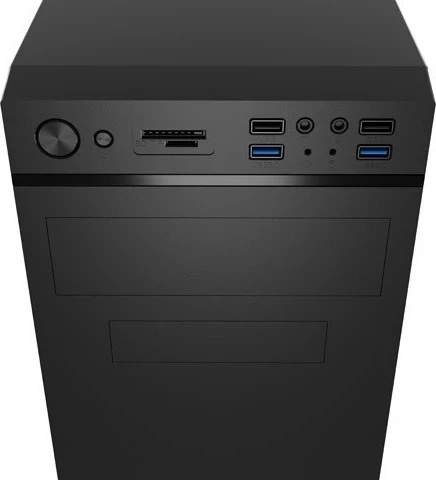 Kasë për Kompjuter NATEC ENCLOSURE CABASSU G2, MIDI TOWER, e Zezë
