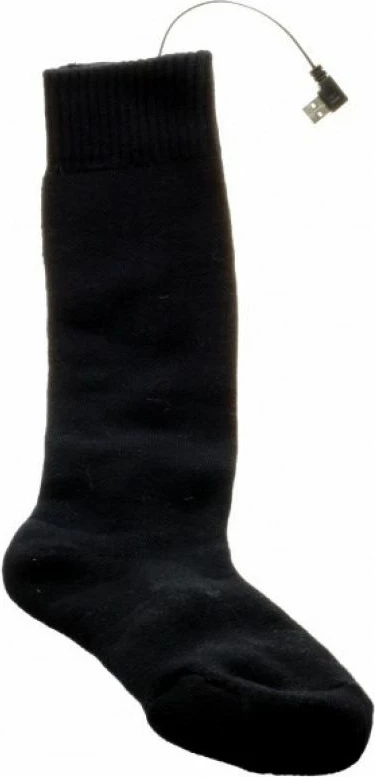 Çorape të ngrohta sportive Glovii unisex, të zeza