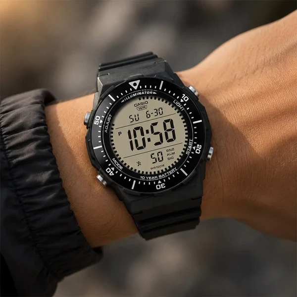 Orë dore Casio AE-1700H-1AV, e zezë