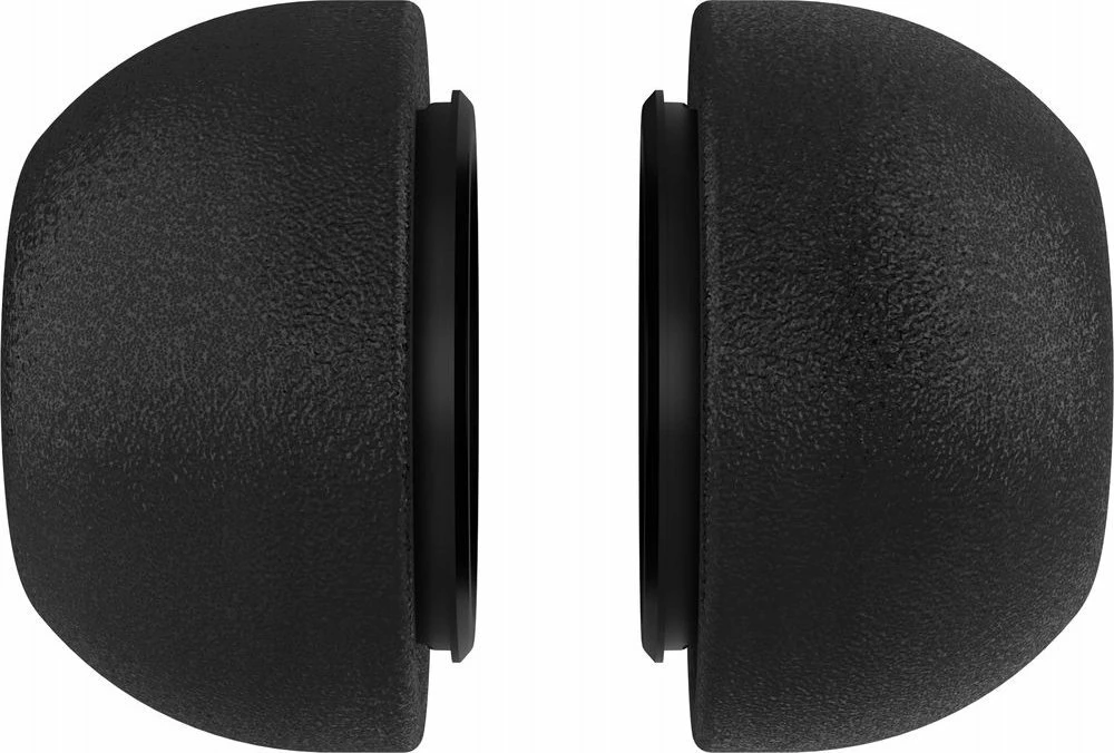 Tapa shkumë për kufje Fixed Plugs Pro për Apple AirPods Pro/Pro 2, madhësi S, 2 sete, të zeza