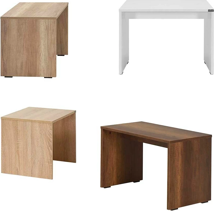 Tavolinë kafeje Hanah Home, Rsh-300-Dd-1, ngjyrë e bardhë diamant