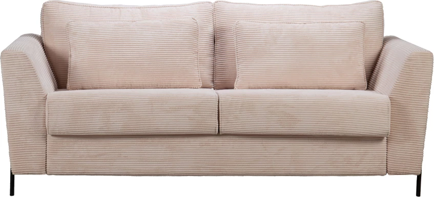 Krevat-sofë COCOON, 3 vende, bezhë Lincoln 03, 208x94x92