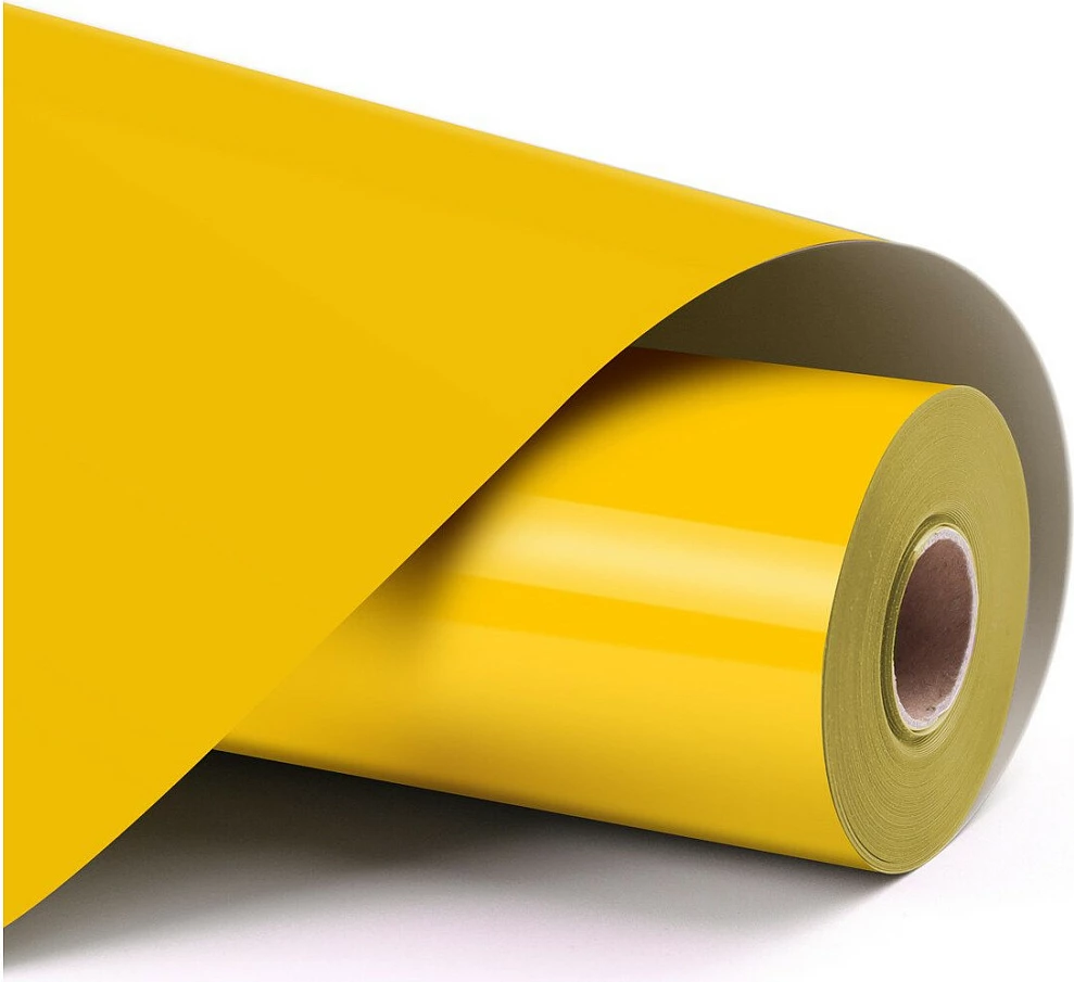 Folie vinili për plotter LOKLiK Basic 30,5 x 180 cm, e verdhë