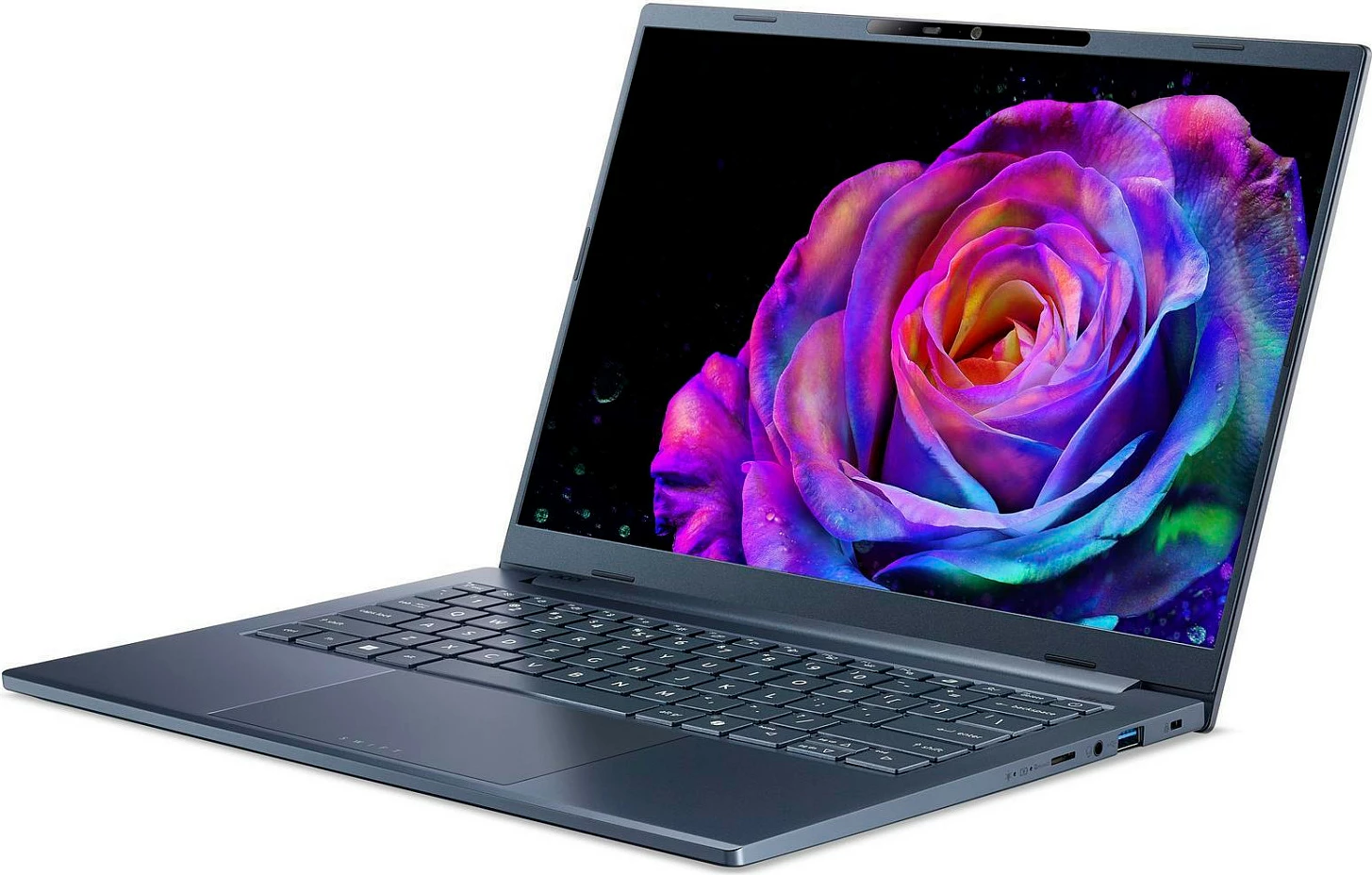 Laptop Acer Swift Go 14 AI SFG14-75-97W4, Core Ultra 9, 32GB RAM, 1TB SSD, OLED 14" 1920x1200, Windows 11 Home, Steam Blue
