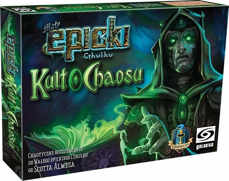 Shtesë për lojë tavoline Galakta Little Epic Cthulhu: Cult of Chaos, polonisht, 1-4 lojtarë, 45 min, 14+