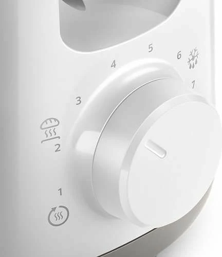 Toster Philips HD2590/00 2 feta 1030 W, i bardhë