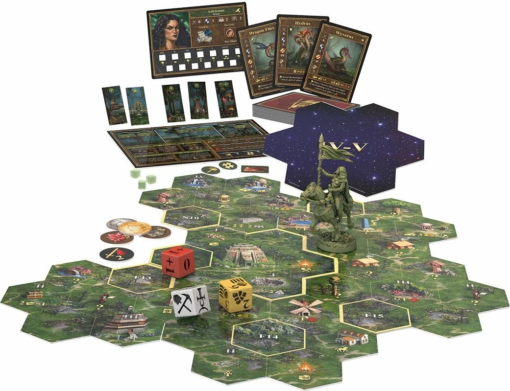 Shtesë loje tavoline Archon Studio Heroes of Might and Magic III: The Board Game Citadel (Citadela), version polonisht