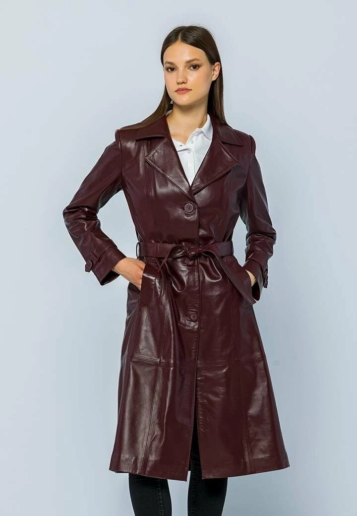 Jakne lëkure Basics&More femra, e zezë