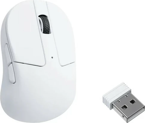 Maus Keychron M4, PixArt 3950, 8K, i bardhë
