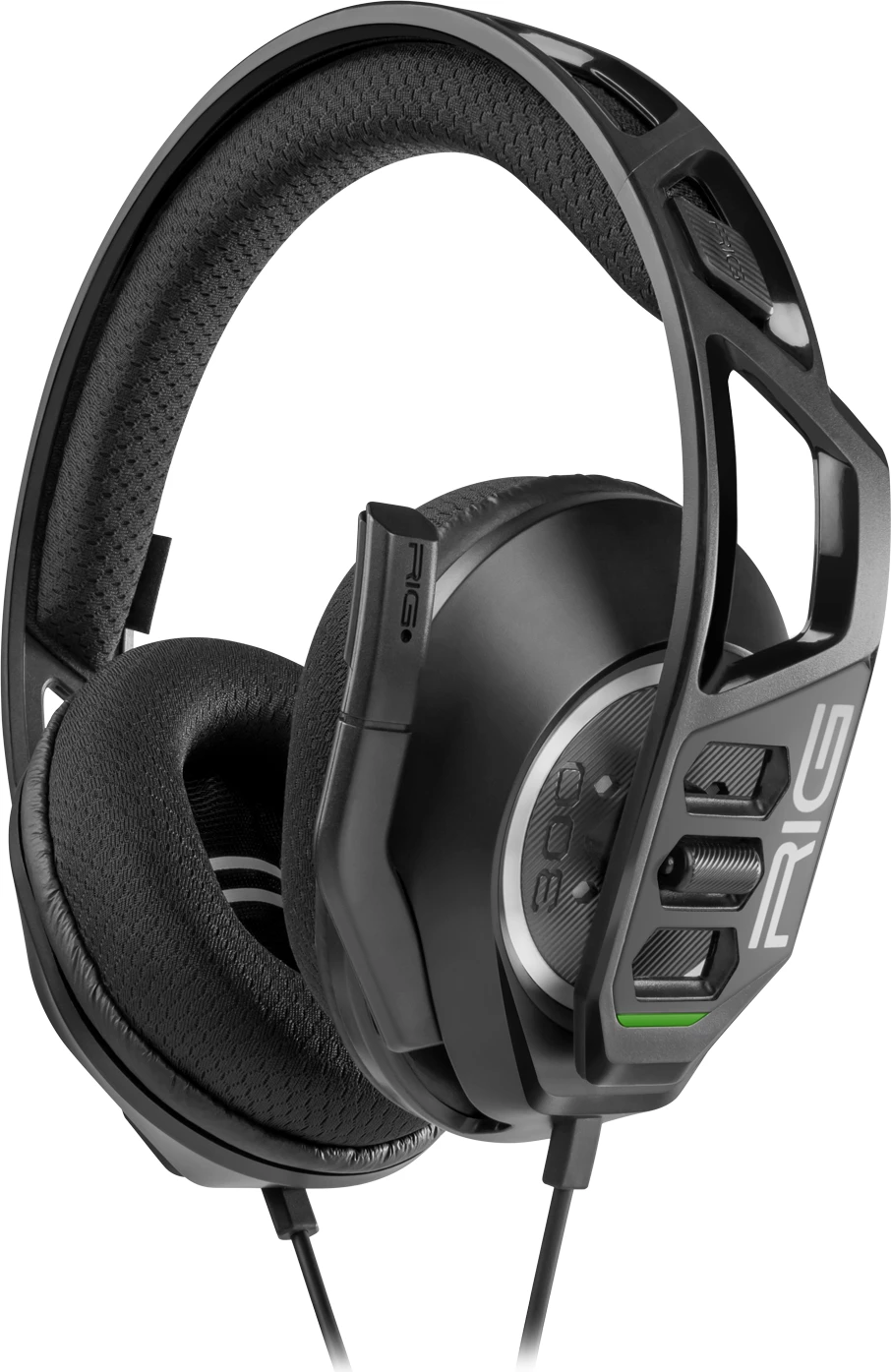 Kufje gaming Nacon RIG 300 PRO HX me kabllo 3.5mm stereo, të zeza