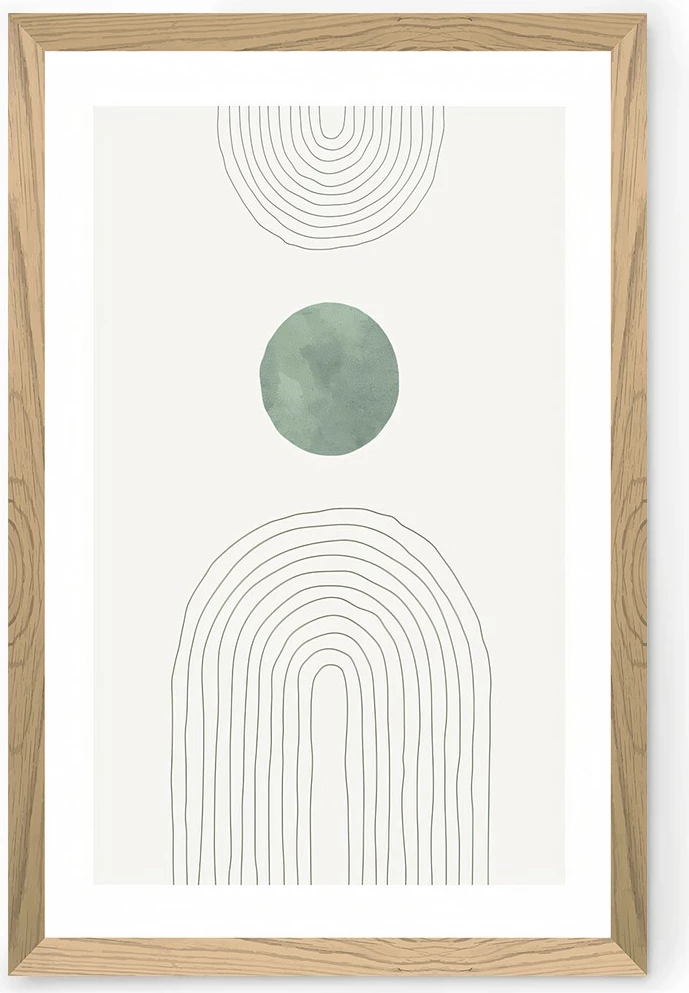 Pikturë dekorative, Wallity, Tekhammdf16, shumëngjyrëshe, 33x48cm