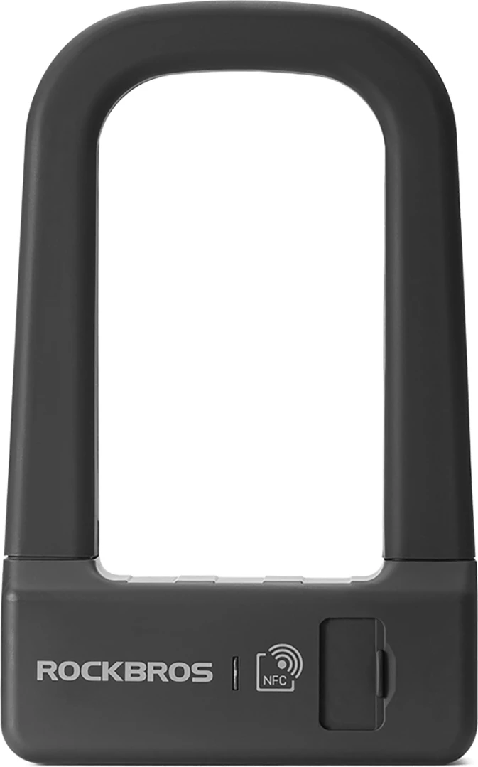 Dryç biçiklete smart Rockbros RBNS1 me NFC, bateri 600 mAh, set me 2 çelësa + 2 karta NFC + sticker, e zezë