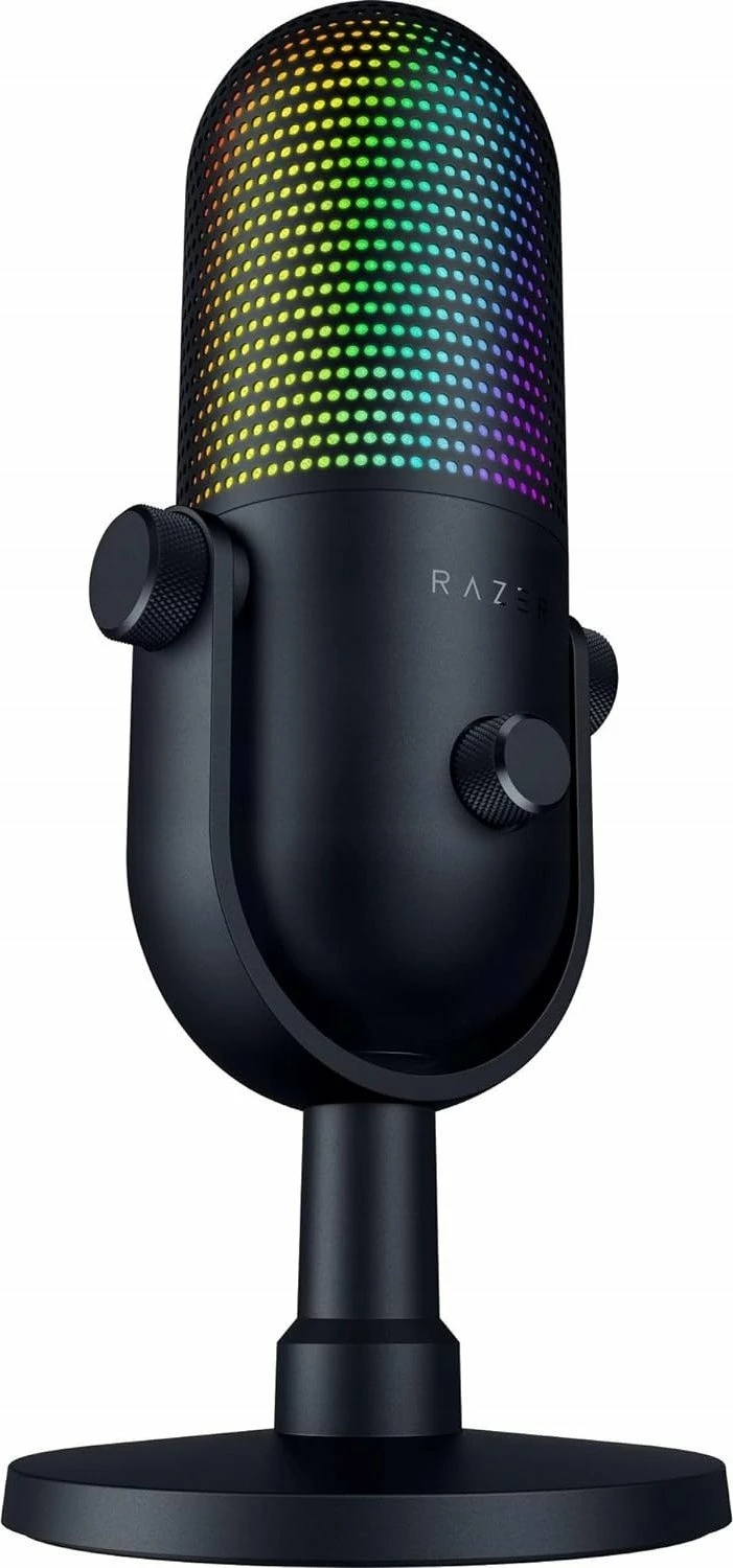 Mikrofon USB-C Razer Seiren V3 Chroma RZ19-05060100-R3M1, dinamik, RGB, superkardioid, i zi