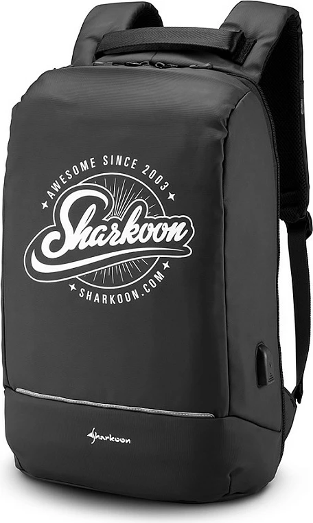 Çantë shpine Sharkoon, 16L, e zezë