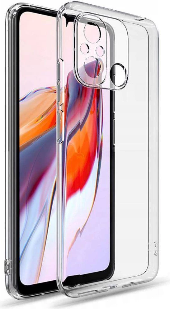 Mbështjellës silikoni ONASI Clear Case 1.8 mm për Xiaomi Redmi 12C, MPN 17340, transparent