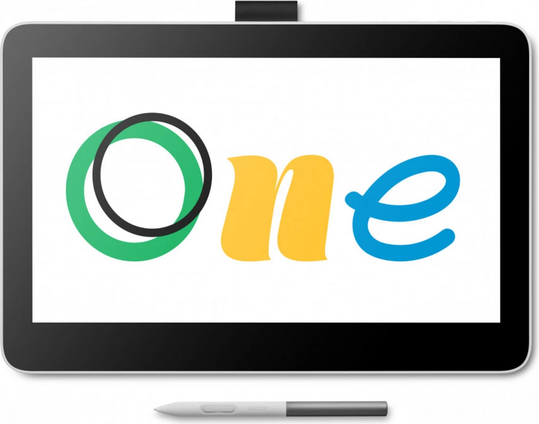 tablet grafik me ekran, Wacom, One Display 13 DTH134W0B, 13", argjendtë/zi