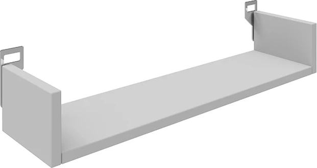 Raft muri Derva, ngjyrë e bardhë, 60x15x10cm