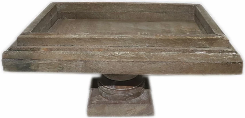 Tabaka druri, ngjyrë natyrale antike, 35x25x18cm