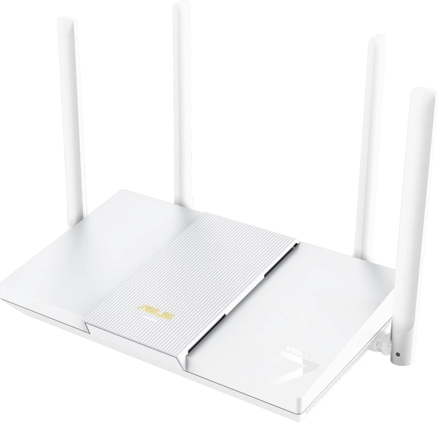 Router ASUS RT-BE3600E WiFi 7 dual-band 3600 Mbps, port 2.5G, AiMesh, 3 SSID për IoT, i bardhë