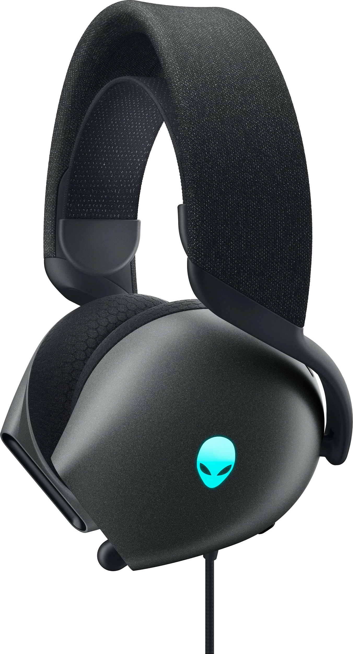 Kufje gaming Alienware Wired USB RGB 20, e zezë
