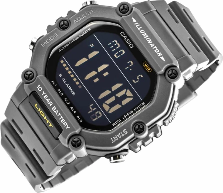 Orë dore për meshkuj CASIO AE-1600H-8BVEF, gri, me kuti