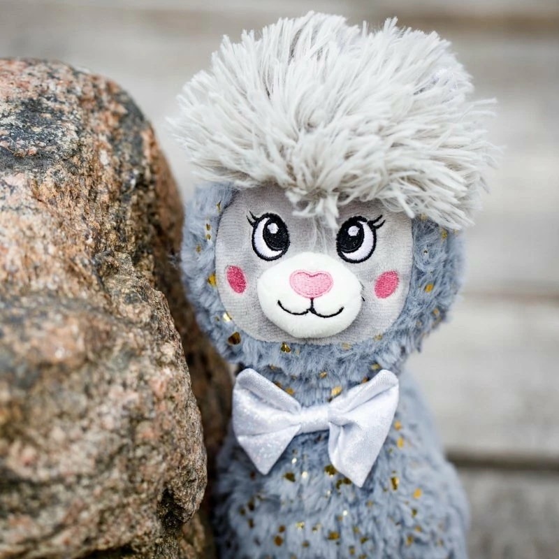 Lodër pelushi alpaka InnoGio InnoGIO Alpaca 30 cm, gri