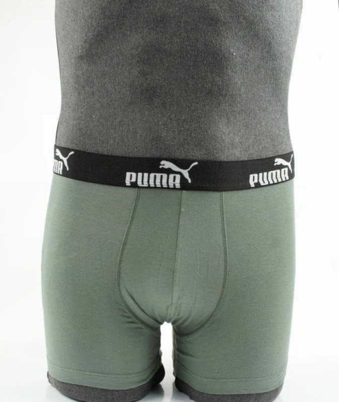 Të brendshme boxer Puma për meshkuj, gri [Madhësia: M]