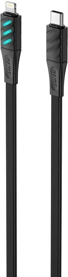 Kabëll USB Type-C Havit CB6255, 1 m, i zi