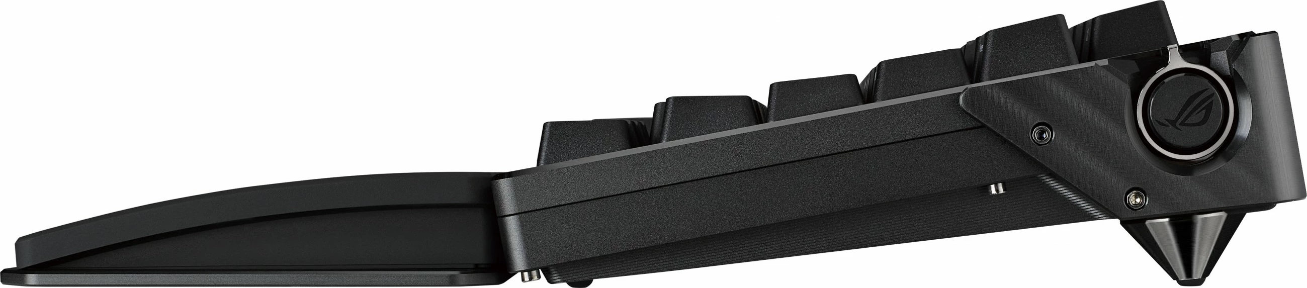 Tastierë mekanike ASUS ROG Azoth Extreme, 75%, RGB, OLED, Wired & Wireless, QWERTZ, e zezë