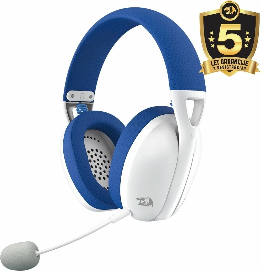 Kufje gaming wireless Redragon Ire Pro H848B 7.1 Surround, 2.4GHz/BT/kabllo, 40mm, Blu