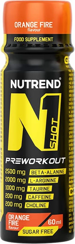N1 Shot 60ml Orange Fire