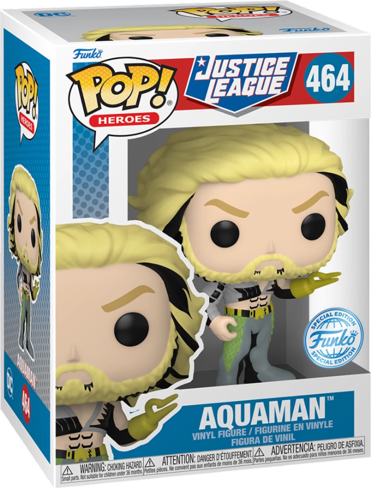 Figurinë vinyl Funko Pop! Heroes Aquaman Justice League #464 Special Edition