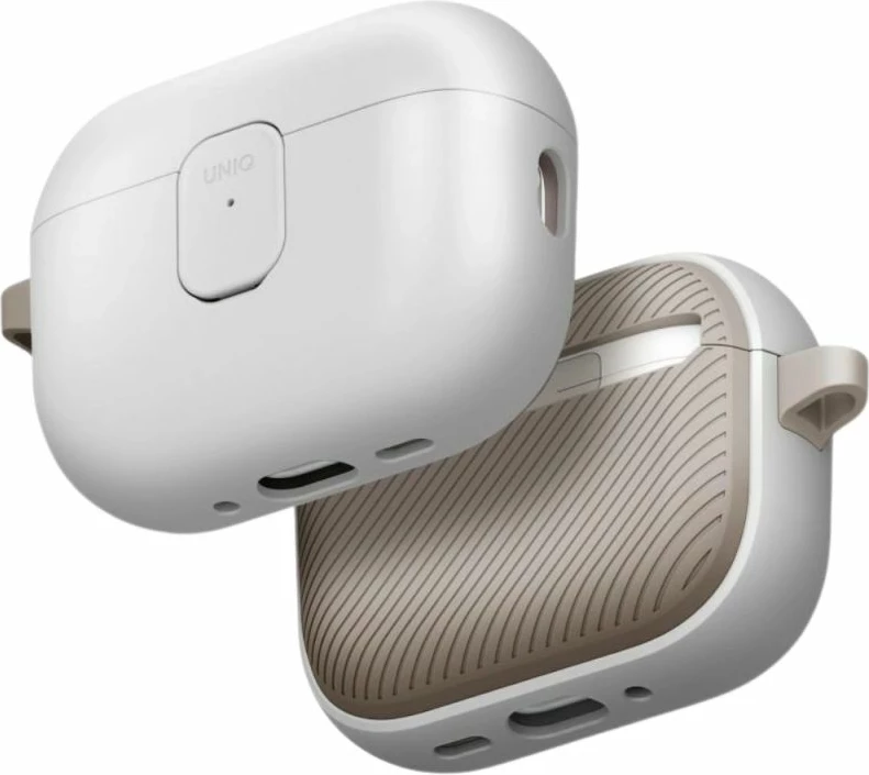 Kutí AirPods Pro 3 Uniq Clyde, gri-bezh
