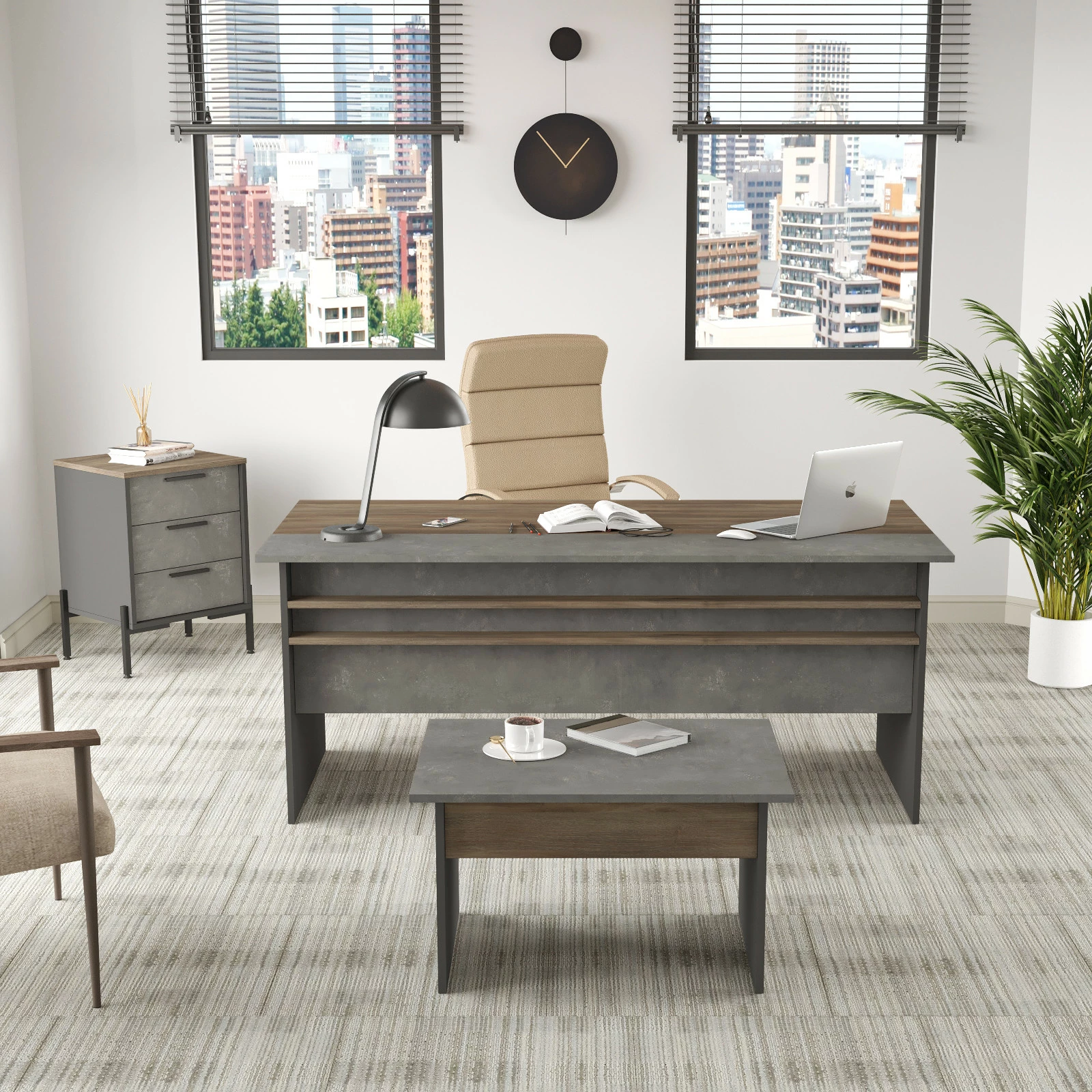 Set mobiljesh për zyre Hanah Home, Vs7-Cga