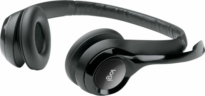 Kufje USB me mikrofon Logitech H390 (981-000406), stereo, anulim zhurme, të zeza
