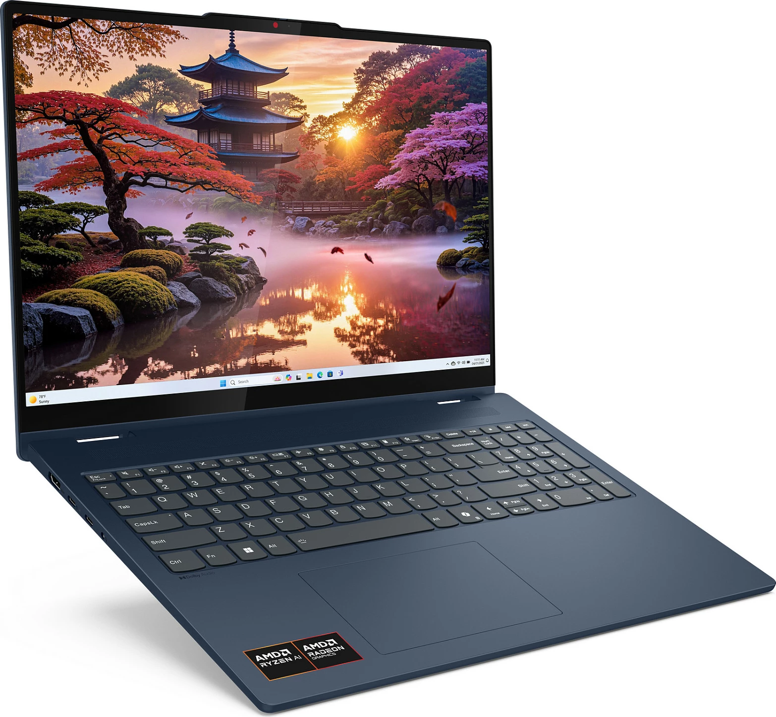 Kompjuter portativ 2-në-1 Lenovo IdeaPad 5, Ryzen AI 5 340, 16GB RAM, 512GB SSD, 16" WUXGA, Windows 11 Home, Cosmic Blue