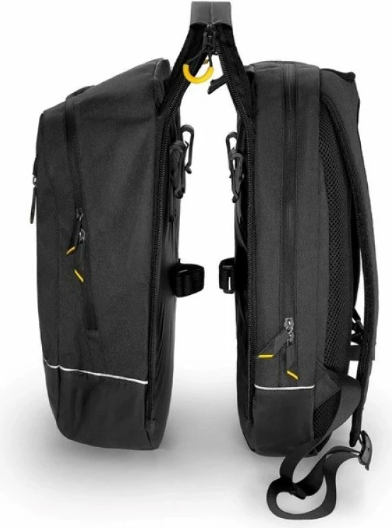 Çantë shpine/çantë biçiklete Wozinsky WBB30BK, e zezë, 30L