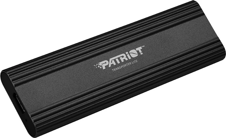 Disk i jashtëm Patriot Memory Transporter Lite 2 TB, USB Type-C 3.2 Gen 2, Zi